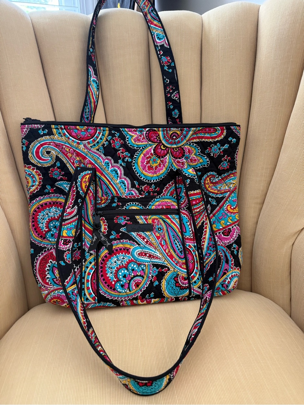 Vera Bradley Paisley Tote Bag